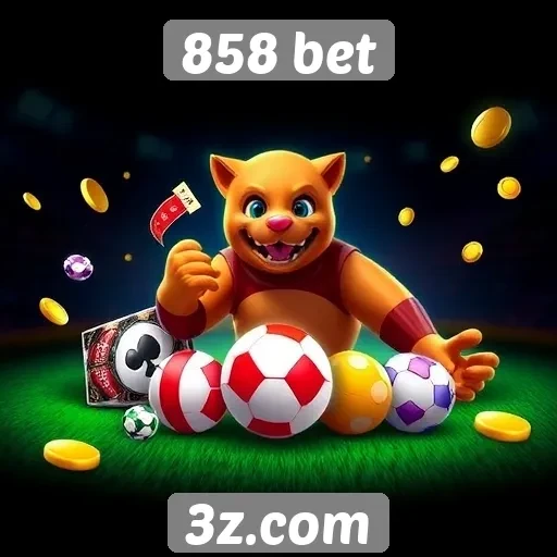 Variedade de jogos oferecidos pelo site 858 bet